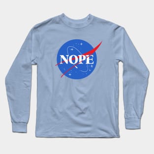 space inspired nope. Long Sleeve T-Shirt